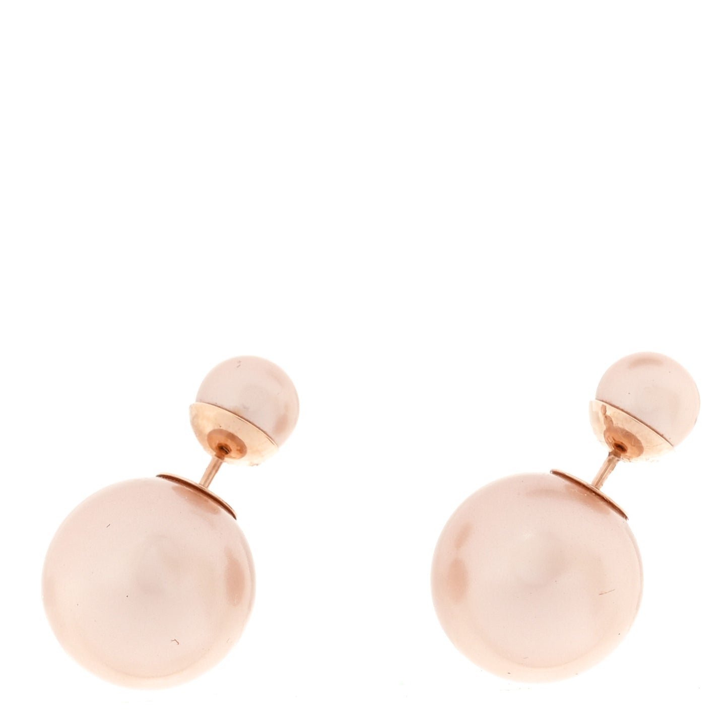 Pearl Mise En Dior Tribal Earrings Pink
