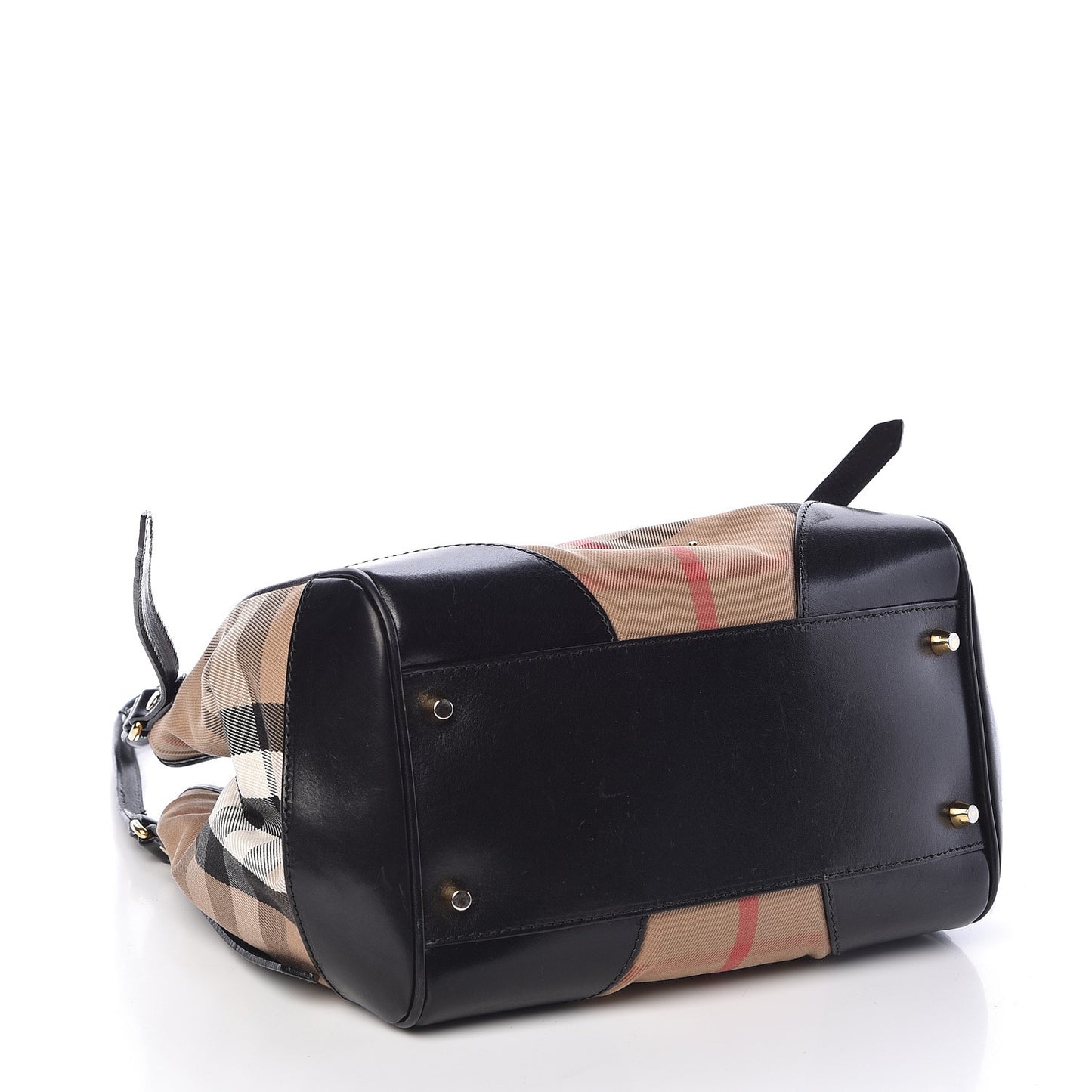 House Check Small Canterbury Tote Black