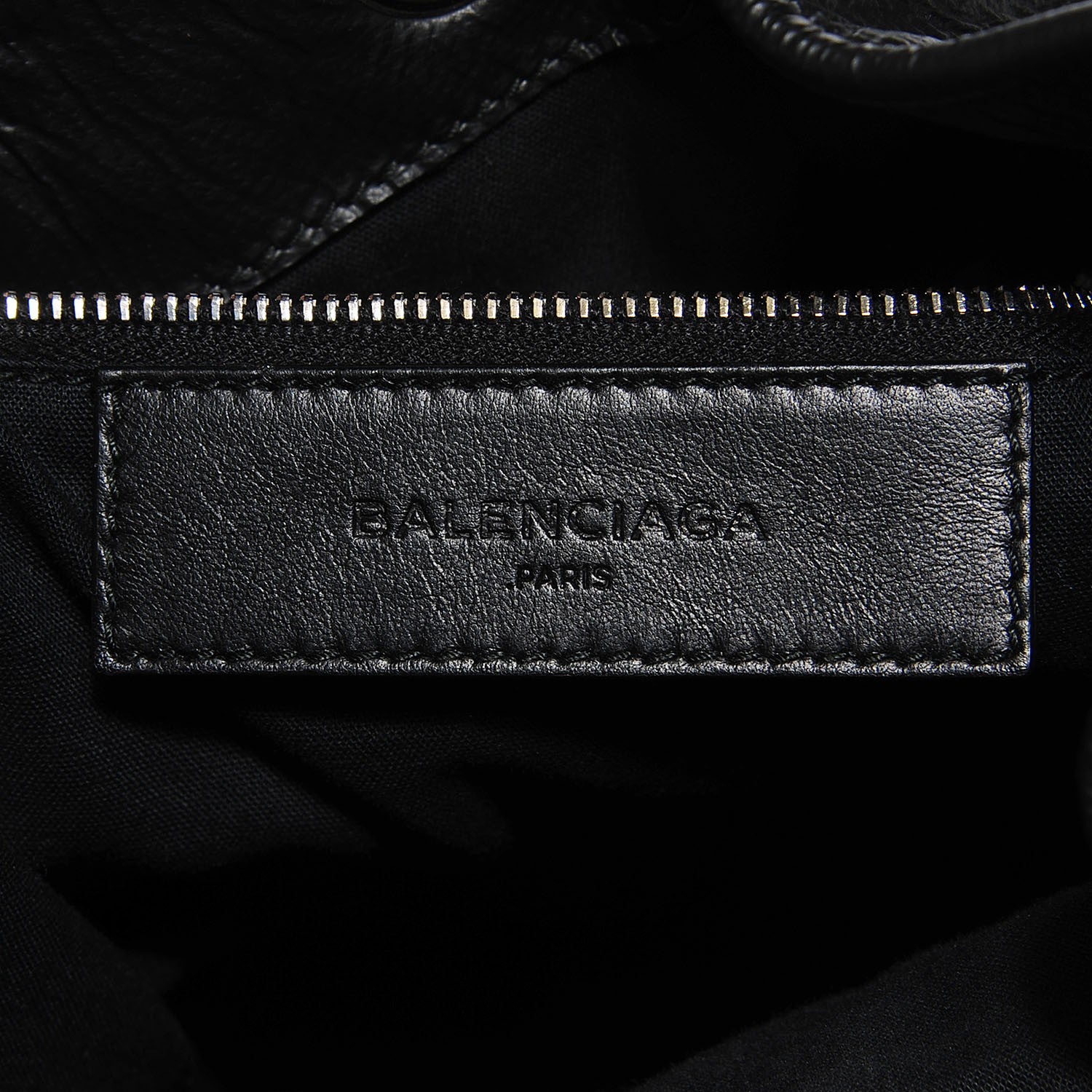 Balenciaga Matte Goatskin Rubber Covered Classic Hardware Mini Pompon Black 10 of 14