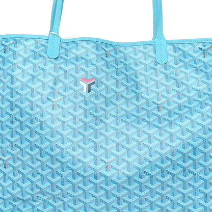 Goyard Goyardine Saint Louis GM Balise Beach Towel Set Turquoise 10 of 12