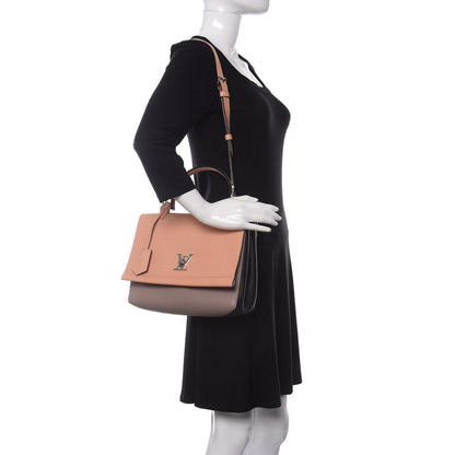 Louis Vuitton Soft Calfskin Lockme II Top Handle Venus Black Mastic 2 of 11