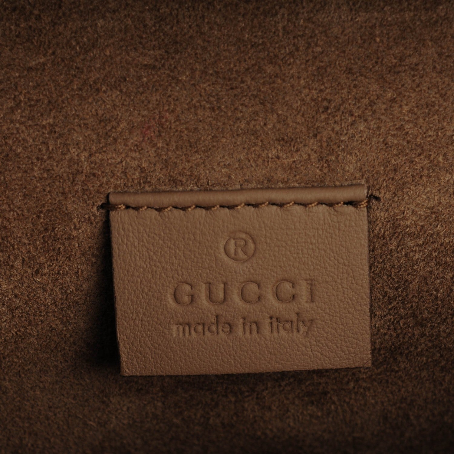 Gucci GG Supreme Monogram Embroidered Medium Dionysus Shoulder Bag Taupe 6 of 7