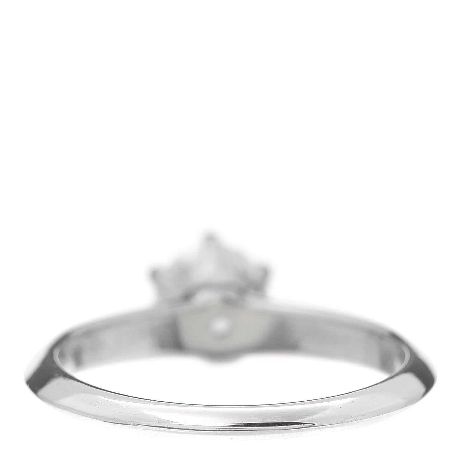 Tiffany Platinum Diamond .80ct Solitaire Engagement Ring 52 6 4 of 8