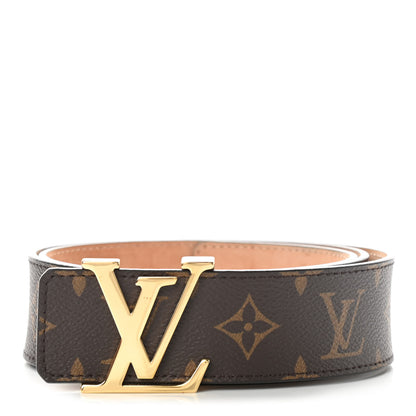 Louis Vuitton Monogram 40mm LV Initiales Belt 85 34 1 of 8