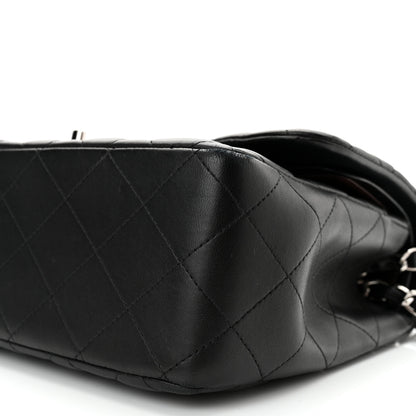 Chanel Lambskin Quilted Jumbo Double Flap Black 10 of 10