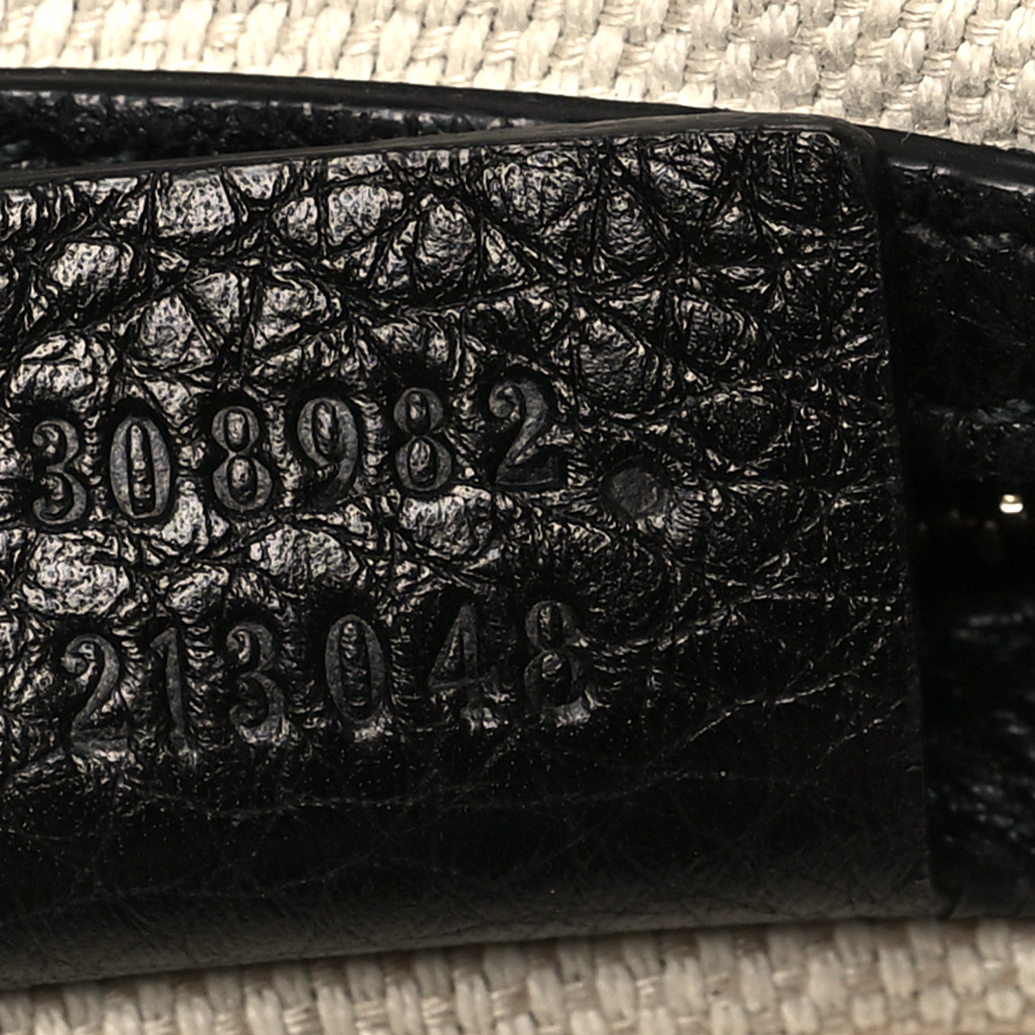 Gucci Pebbled Calfskin Medium Soho Chain Shoulder Bag Black 7 of 12
