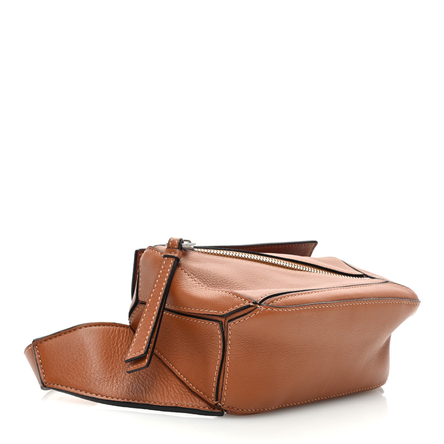 Loewe Calfskin Mini Puzzle Bumbag Tan 4 of 10
