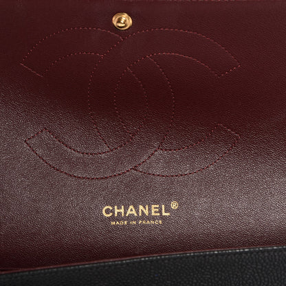 Chanel Caviar Quilted Jumbo Double Flap Black 7 of 9