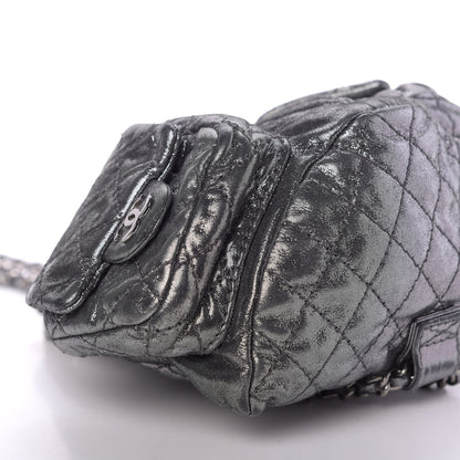 Chanel Iridescent Calfskin Mini Backpack Is Back Silver 6 of 8