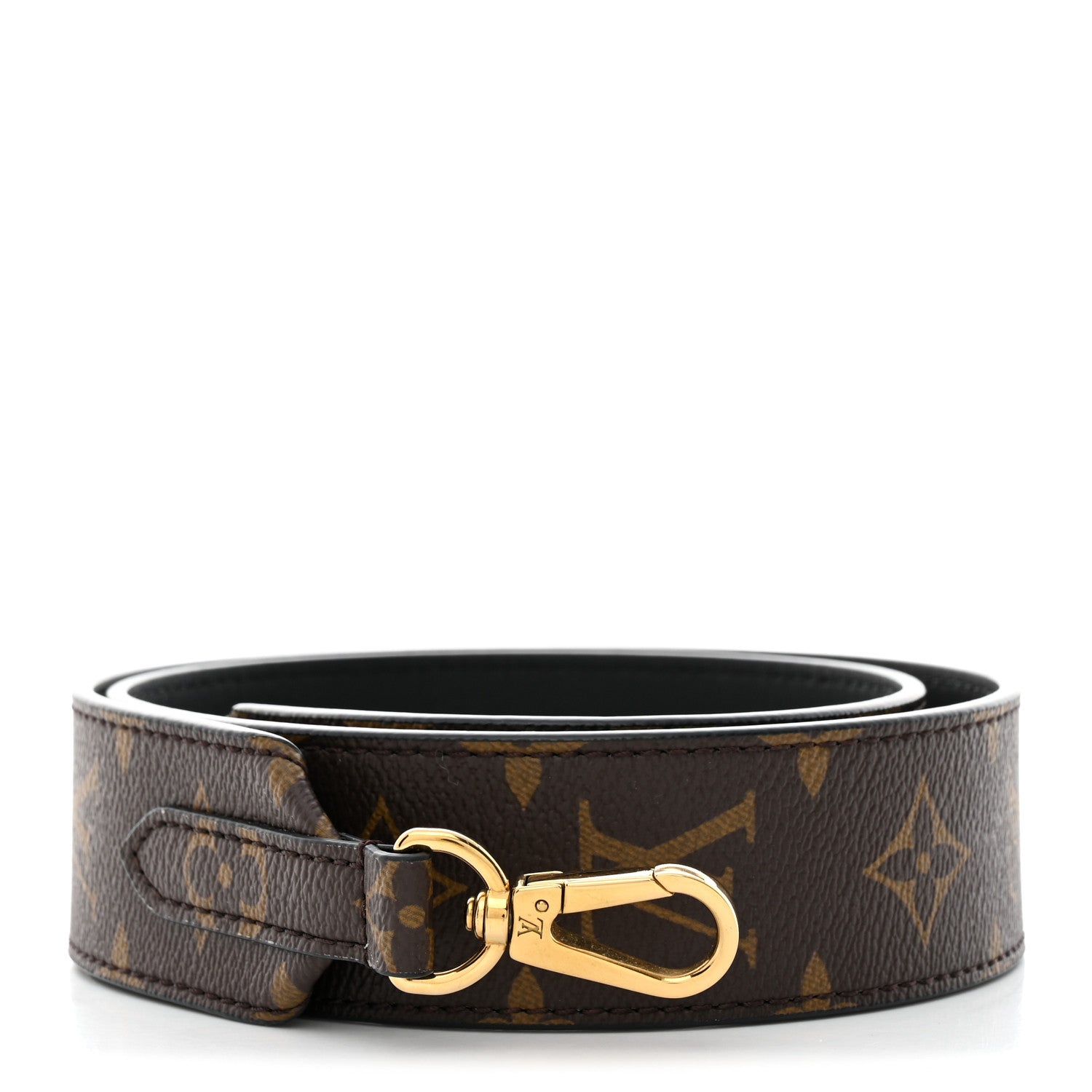 Louis Vuitton Monogram Bandouliere Shoulder Strap Black 1 of 6