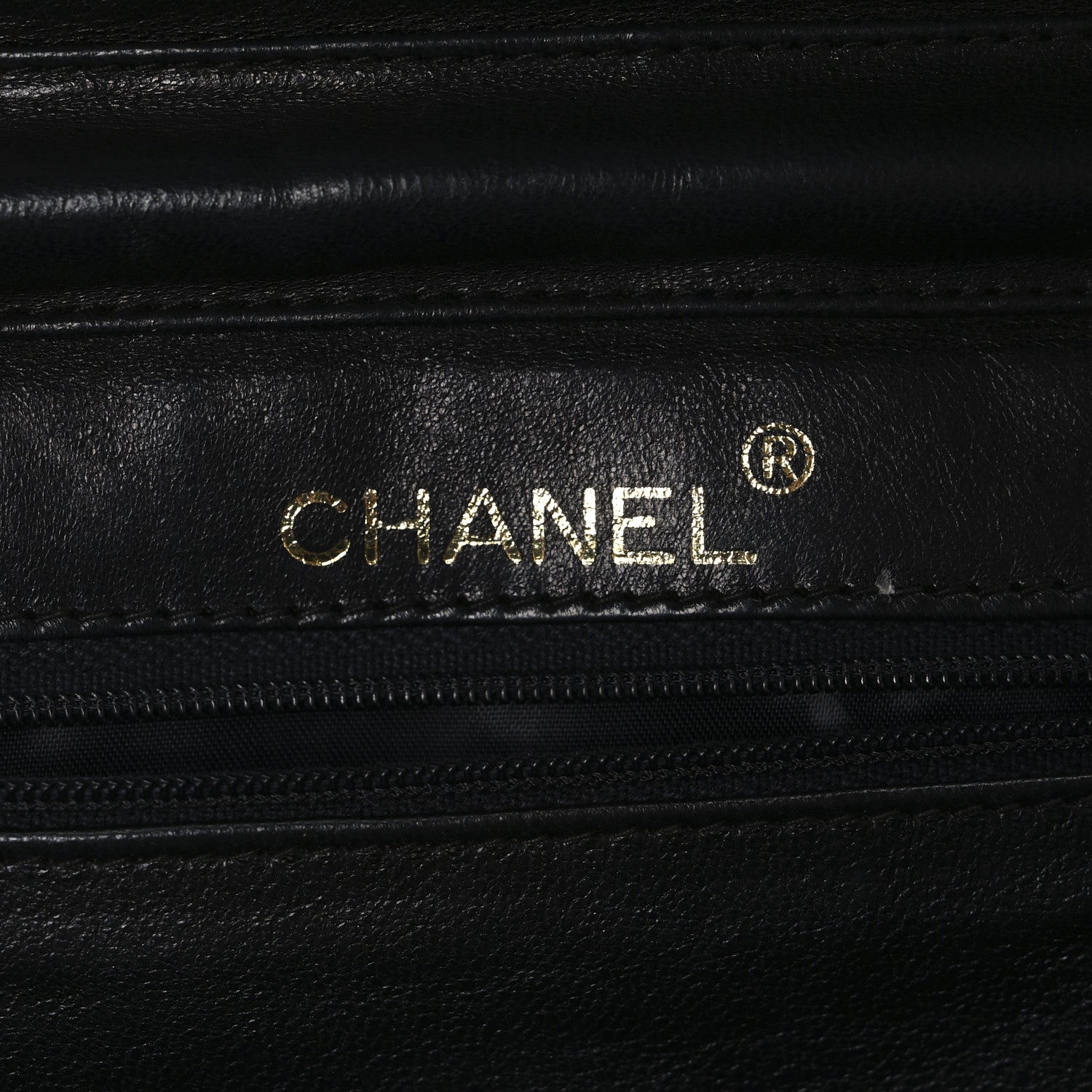 Chanel Lambskin Chevron Envelope Flap Beige Black 6 of 10