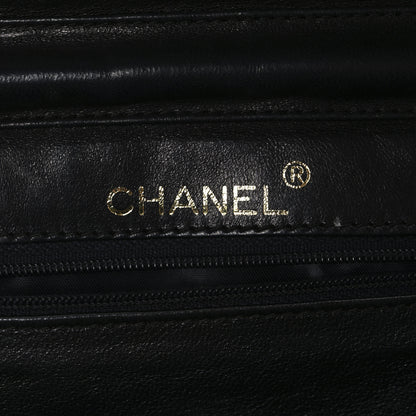 Chanel Lambskin Chevron Envelope Flap Beige Black 6 of 10