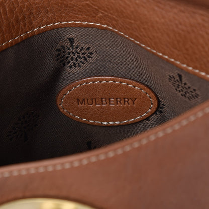 Mulberry Natural Vegetable Tanned Locked Cosmetic Pouch Oak 6 of 7