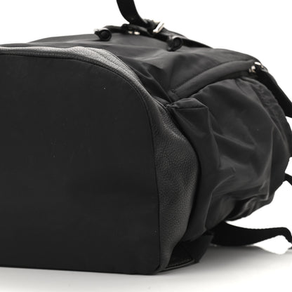 Burberry Nylon Grained Calfskin Watson Diaper Bag Black 11 of 11