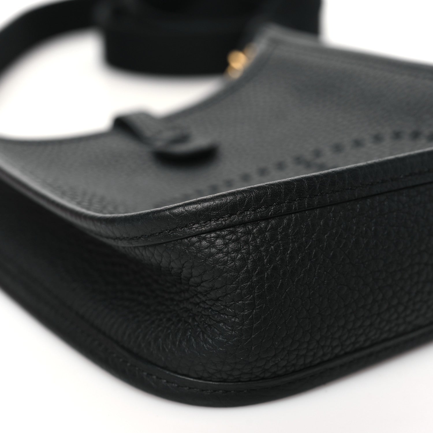 Hermes Taurillon Clemence Evelyne TPM Black 9 of 11