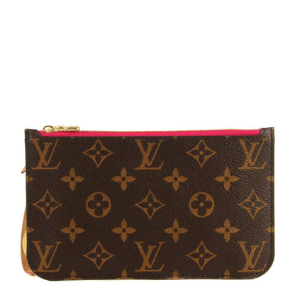 Louis Vuitton Monogram Neverfull PM Pochette Fuchsia 1 of 7