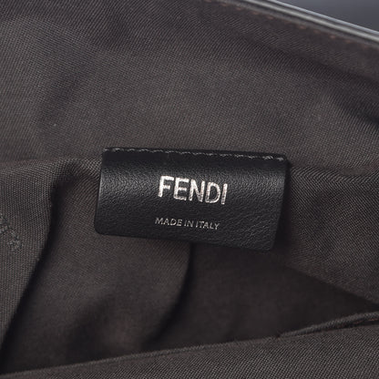 Fendi Vitello Century Opaco Large Back to School Backpack Black 6 of 10