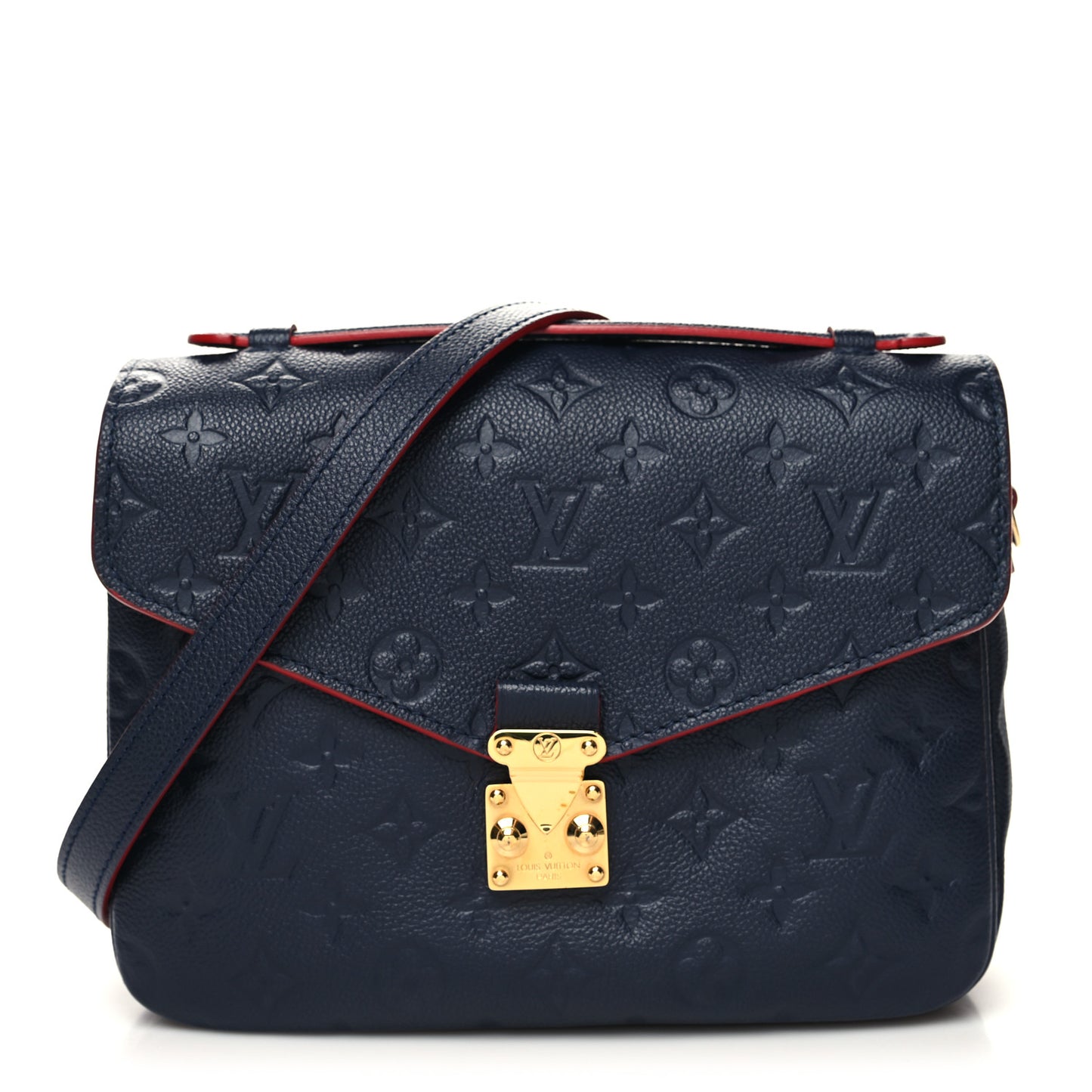 Empreinte Pochette Metis Marine Rouge