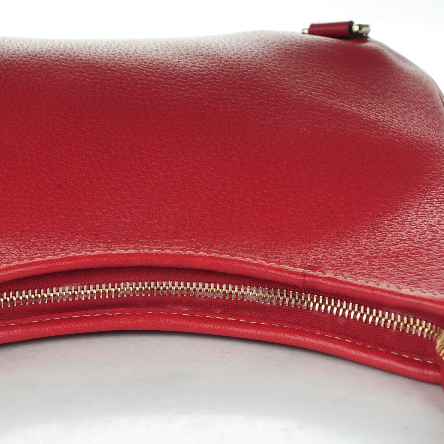 Gucci Calfskin Abbey D Ring Hobo Red 6 of 8