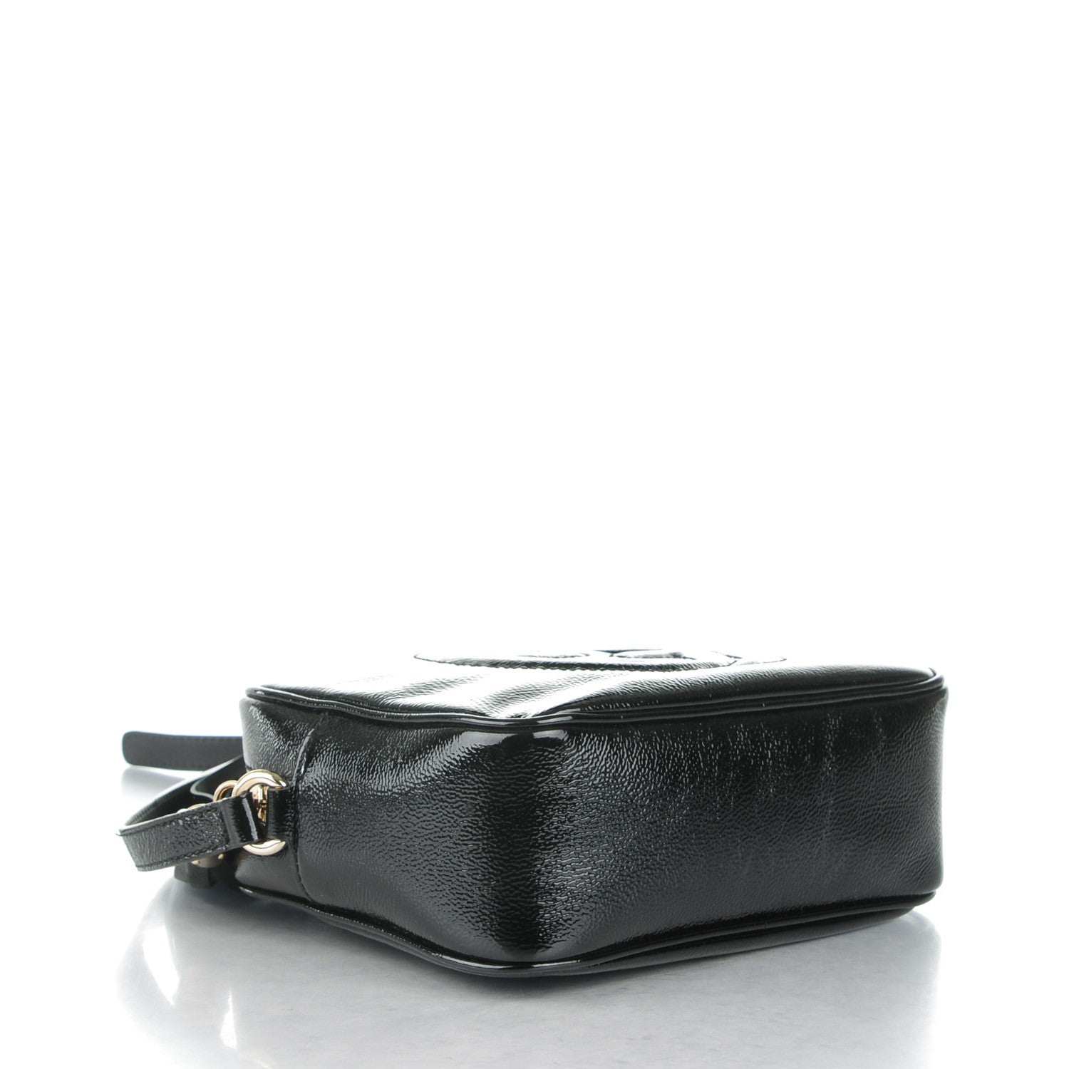 Gucci Soft Patent Small Soho Disco Bag Black 4 of 7