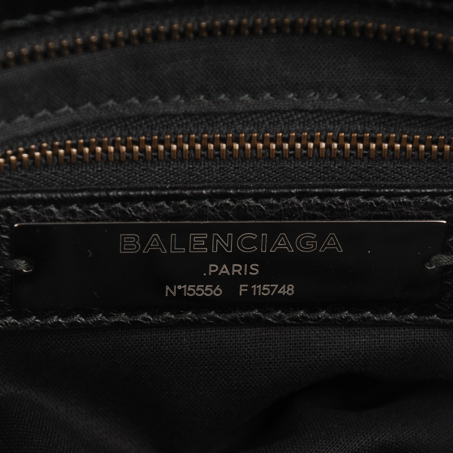 Balenciaga Agneau Classic Hardware City Black 6 of 7