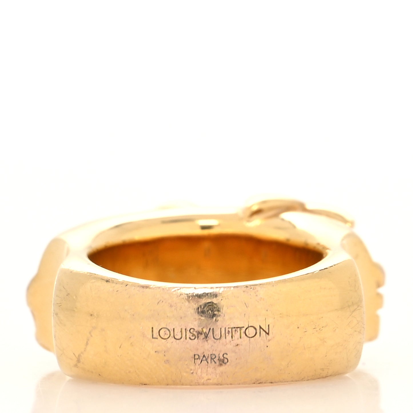 Monogram Ring M Gold