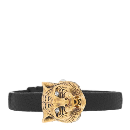 Gucci 18K Yellow Gold Lizard Diamond Mother of Pearl 21mm Le Marche Des Merveilles Secret Quartz Watch 3 of 5