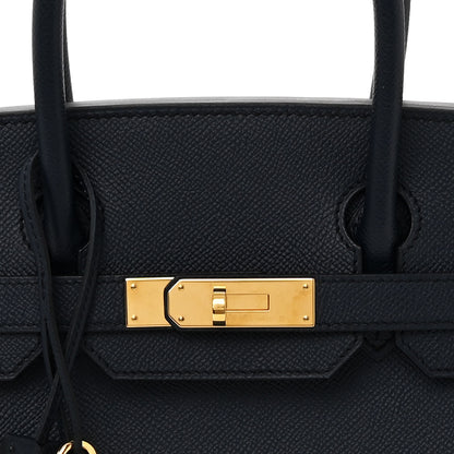 Hermes Epsom Birkin 30 Bleu Indigo 8 of 10