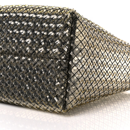 Bottega Veneta Nappa Intrecciato PVC Medium Cabat Black 9 of 12