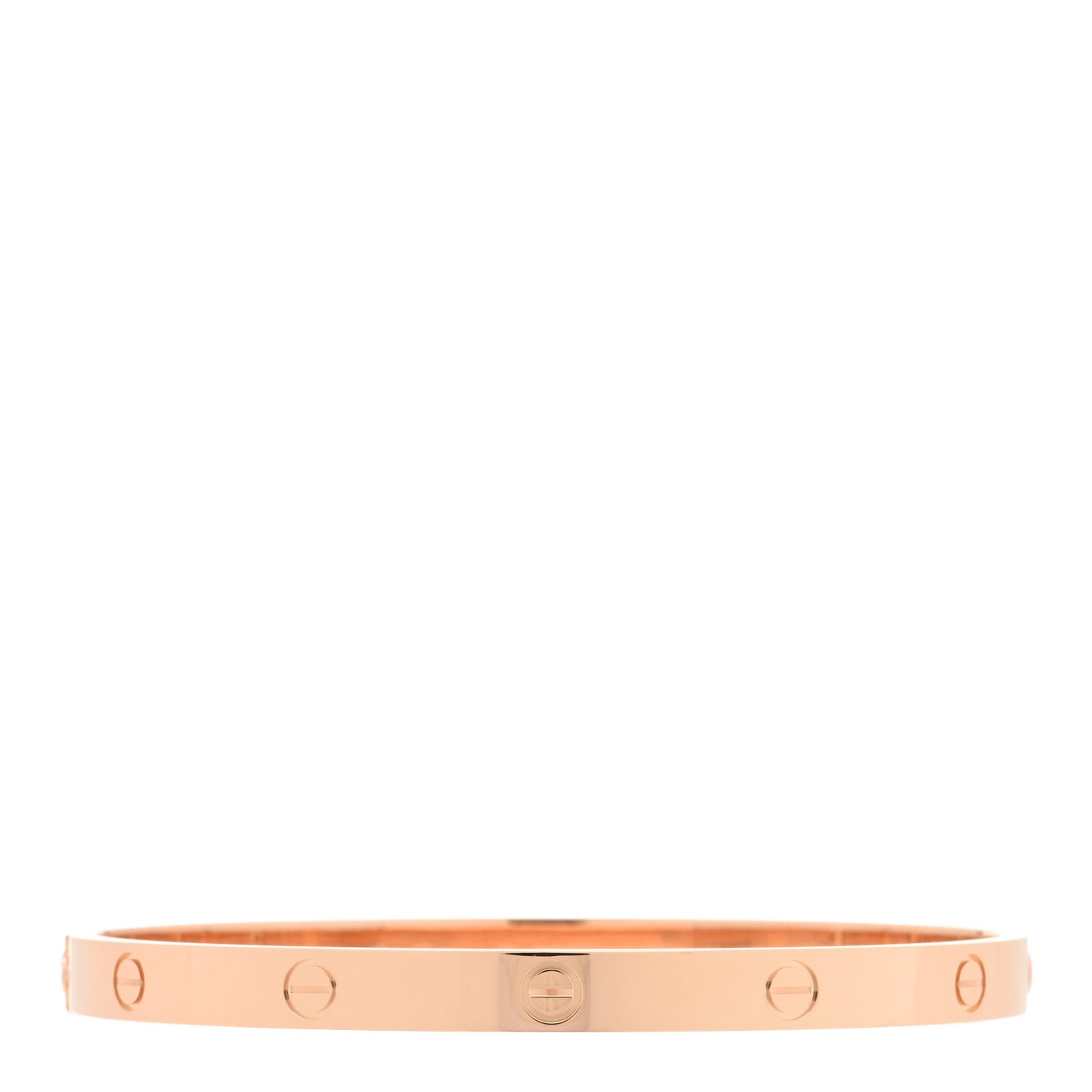 18K Pink Gold LOVE Bracelet 21