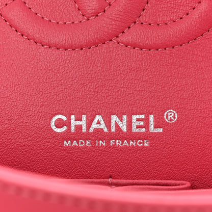 Chanel Lambskin Quilted Medium Double Flap Pink 6 of 11