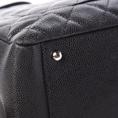 Chanel Caviar Quilted XL Grand Shopping Tote GST Black 12 of 12