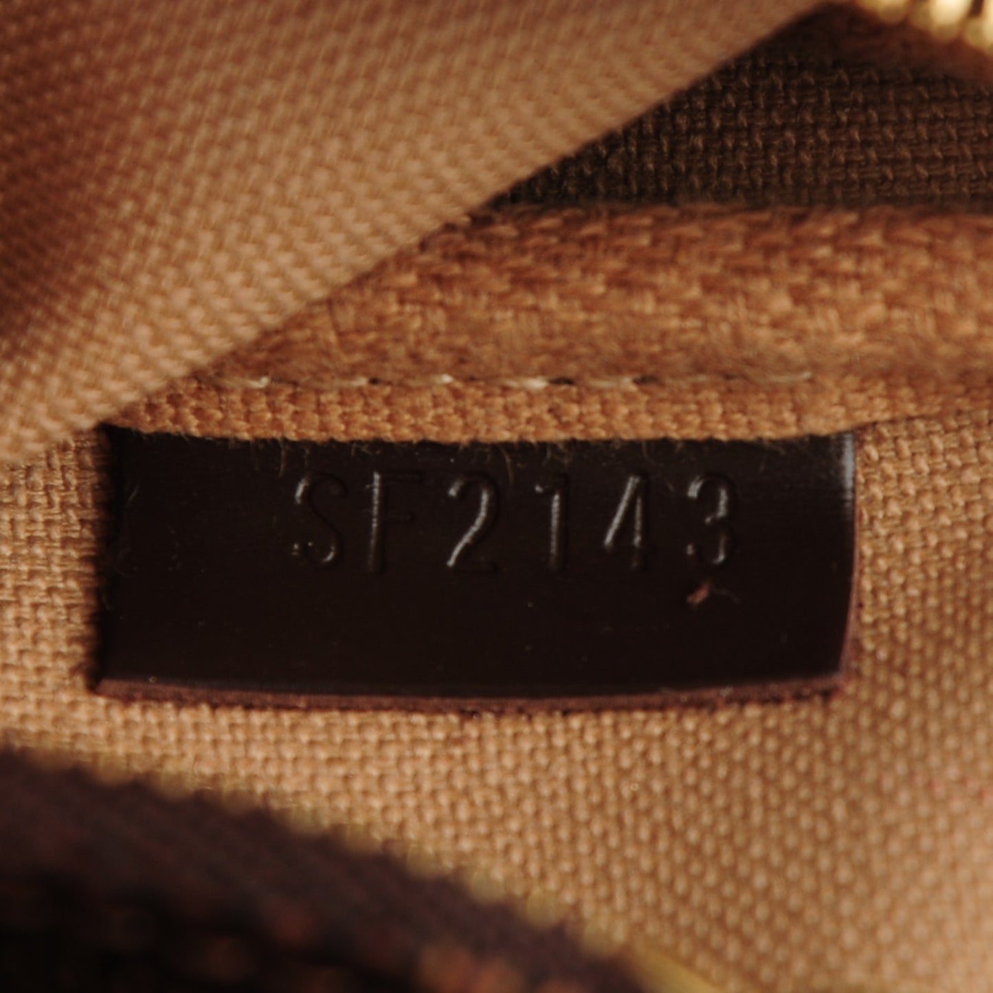 Damier Ebene Trunks and Locks Mini Pochette Accessories