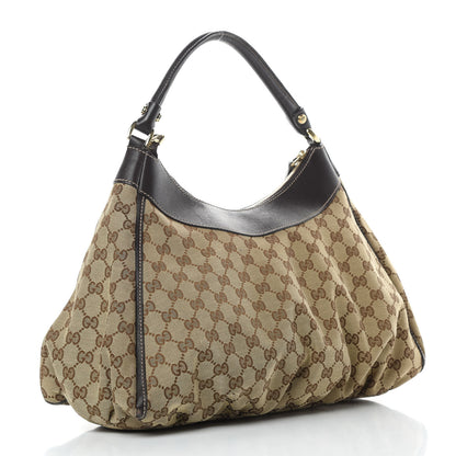 Gucci Monogram Large D Gold Hobo 3 of 16
