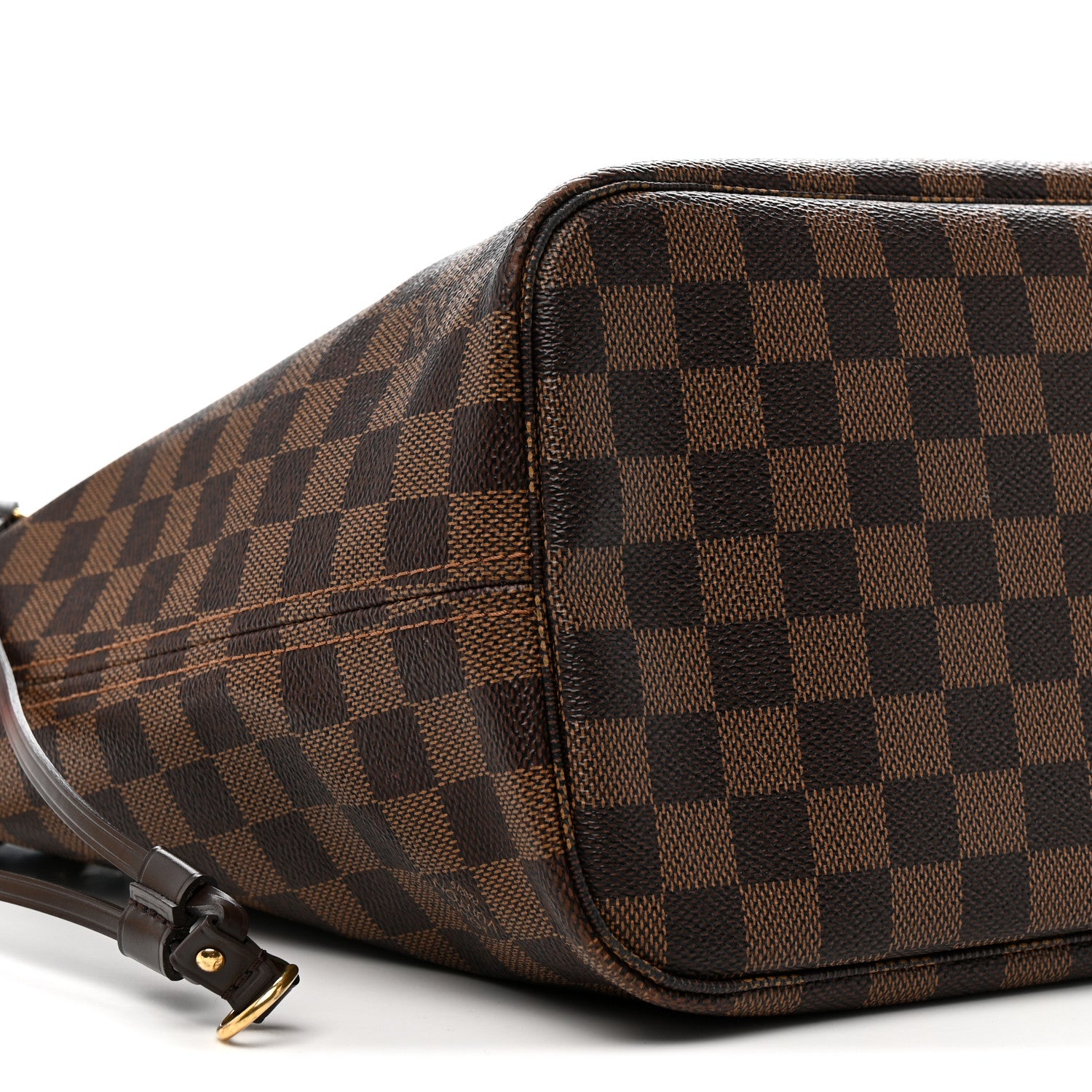 Louis Vuitton Damier Ebene Neo Neverfull MM Rose Ballerine 10 of 14