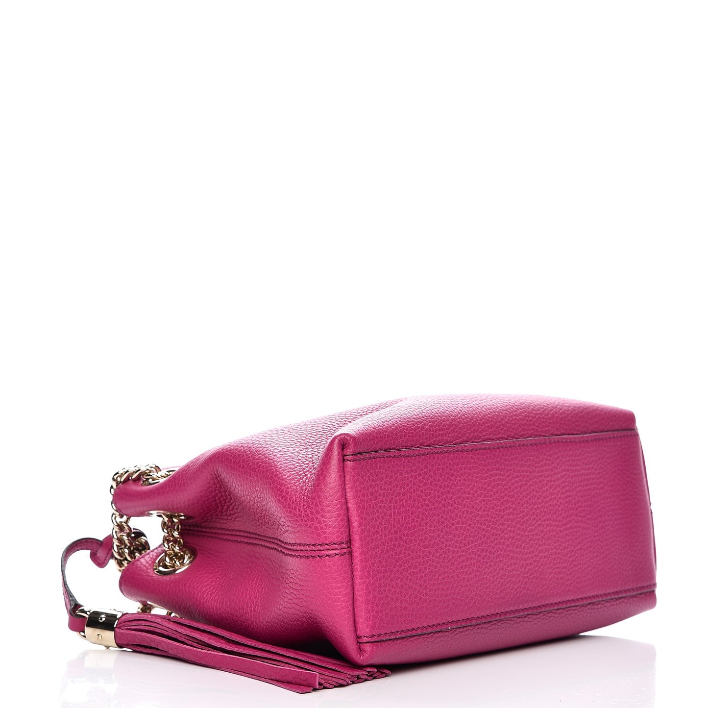 Cellarius Calfskin Small Soho Chain Shoulder Bag Bright Bouganville