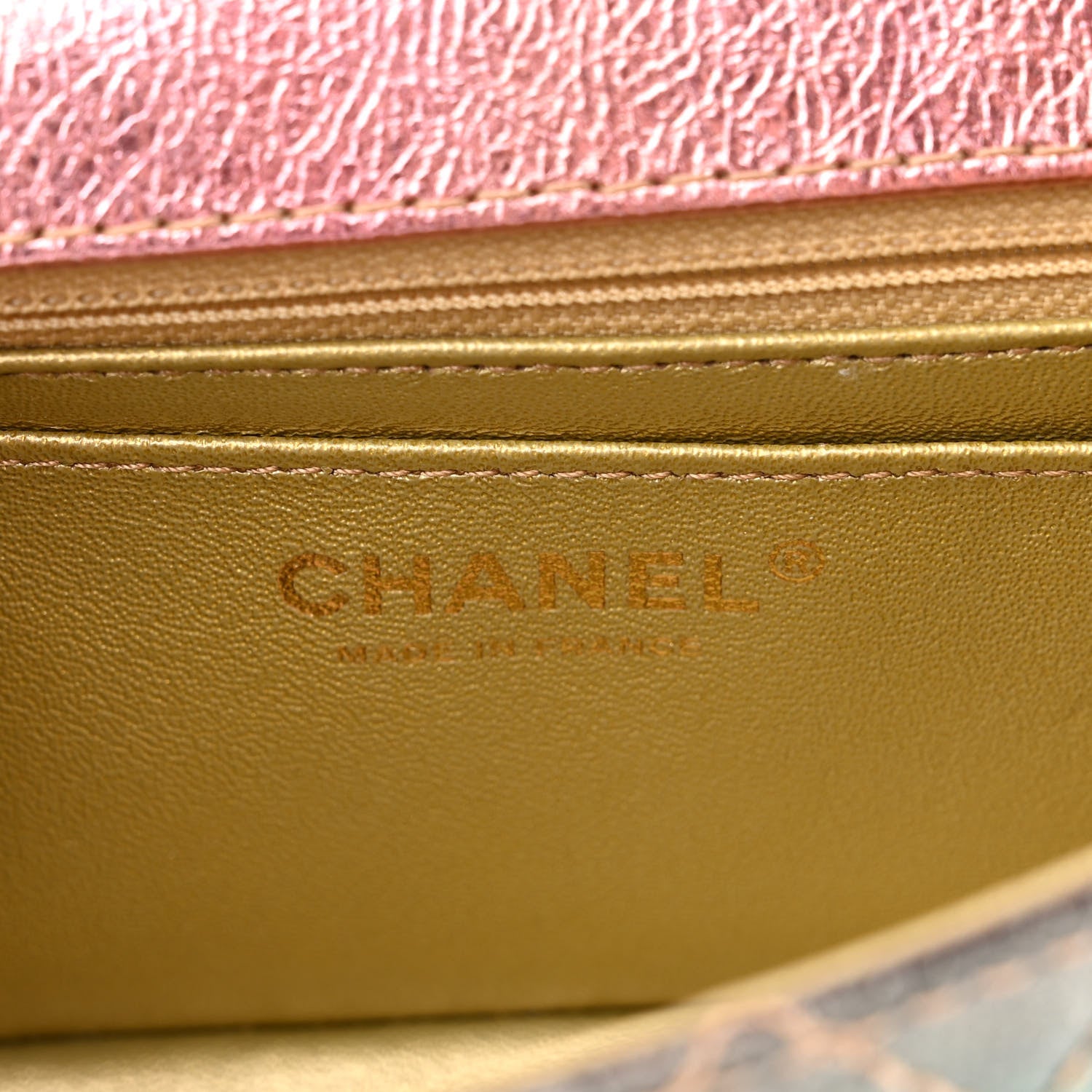 Chanel Metallic Goatskin Quilted Mini 2.55 Reissue Flap Multicolor 6 of 10