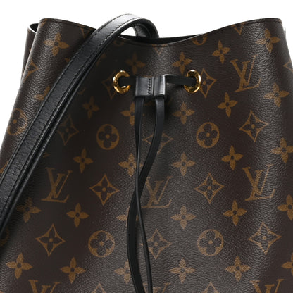 Louis Vuitton Monogram Neonoe MM Black 7 of 11