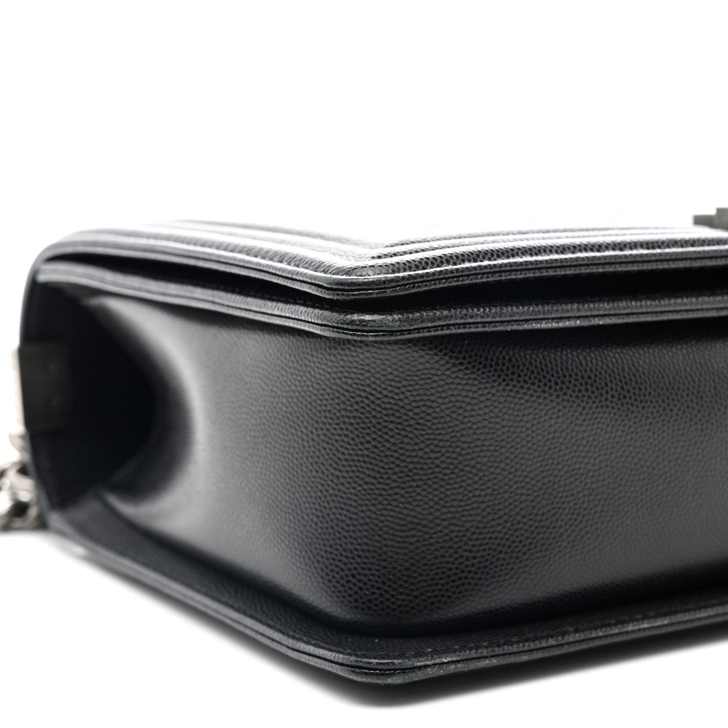 Caviar Quilted New Medium Boy Flap Black