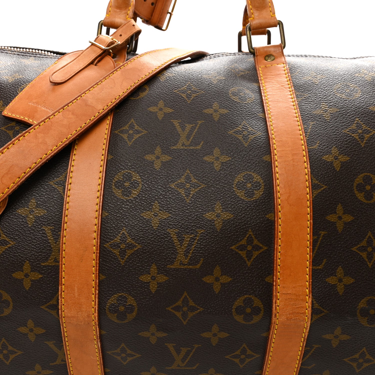 Louis Vuitton Monogram Keepall Bandouliere 55 8 of 21
