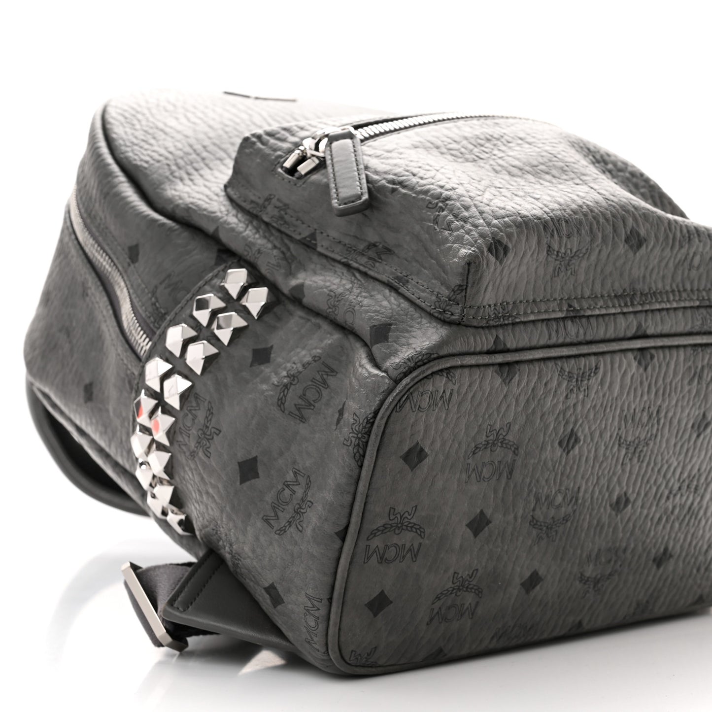 Visetos Small Side Stud Stark Backpack Phantom Grey