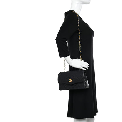 Chanel Lambskin Quilted Small Single Flap Black 2 of 15