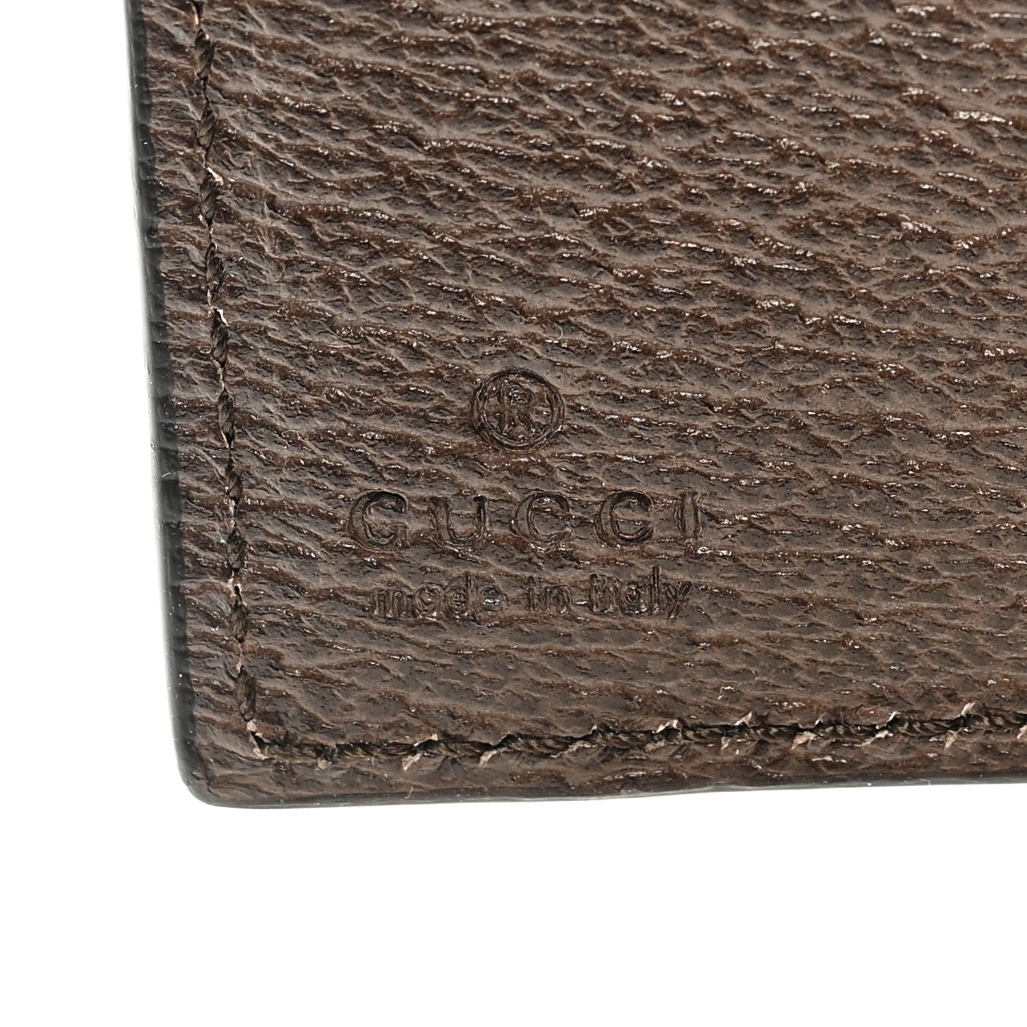 Gucci GG Supreme Monogram Web Ophidia French Flap Wallet Beige New Acero 6 of 7