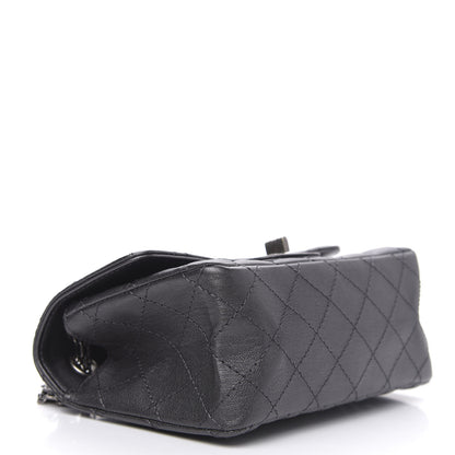 Chanel Aged Calfskin Quilted 2.55 Reissue Mini Flap Dark Silver 4 of 11