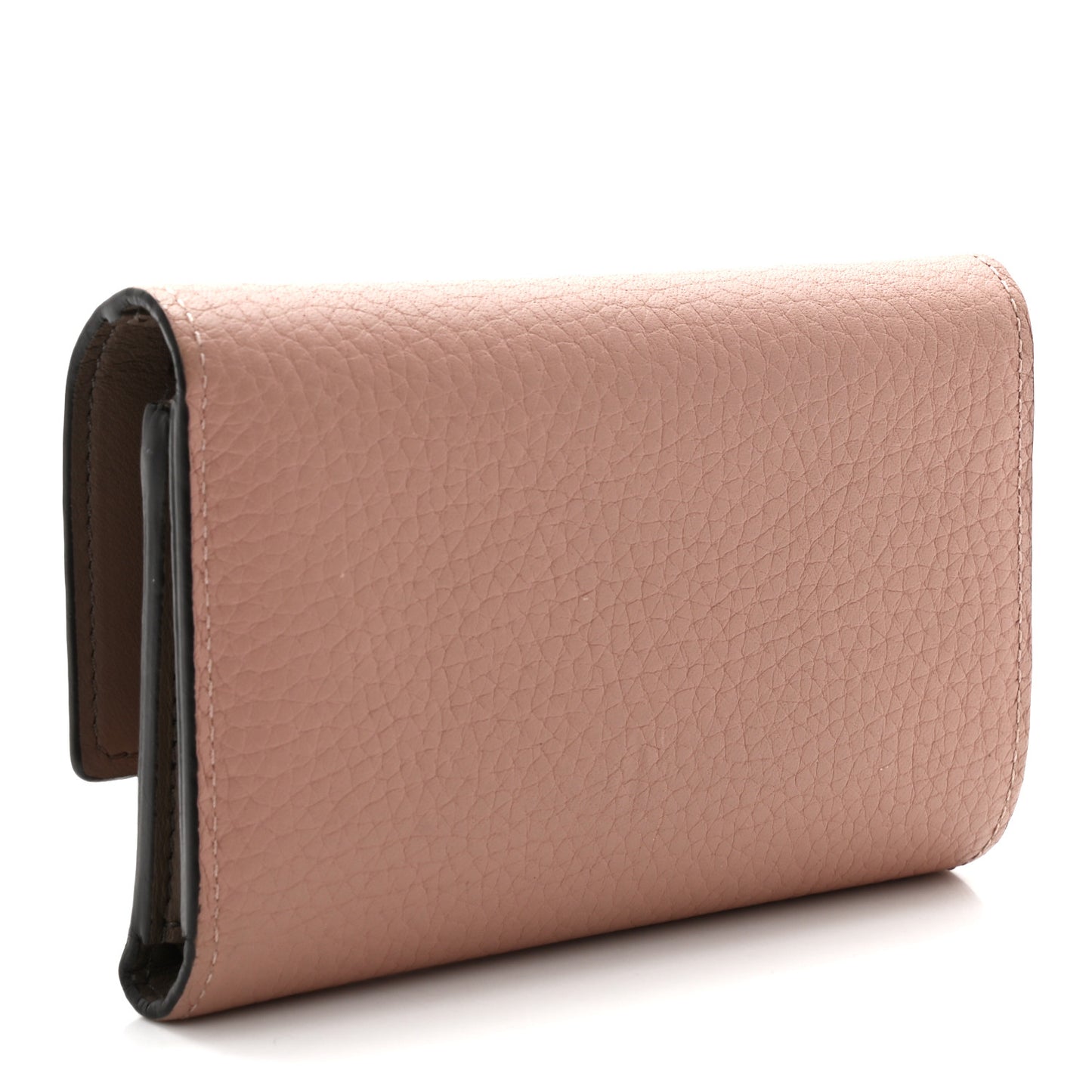 Taurillon Capucines Compact Wallet Magnolia