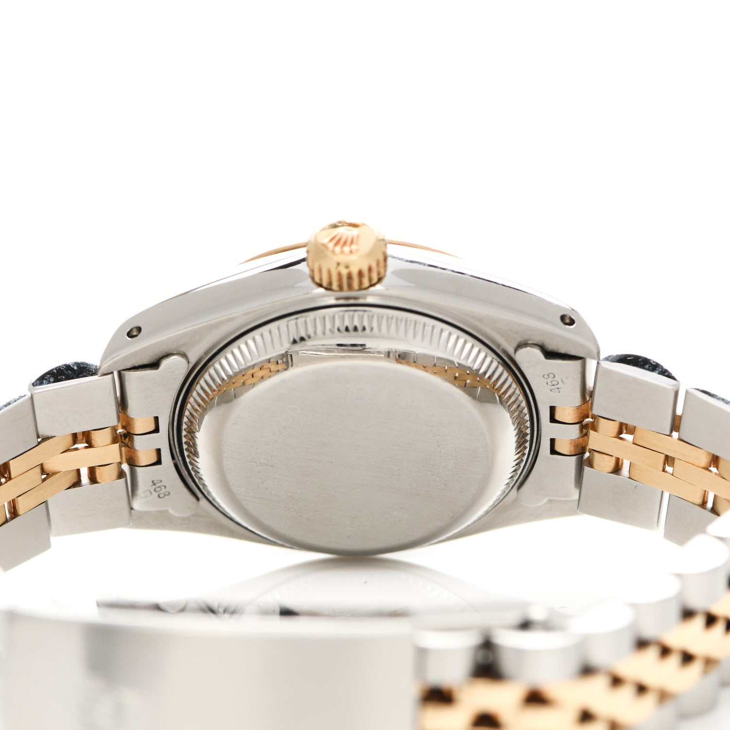 Rolex Stainless Steel 18K Yellow Gold 26mm Oyster Perpetual Datejust Watch Champagne 69173 4 of 4