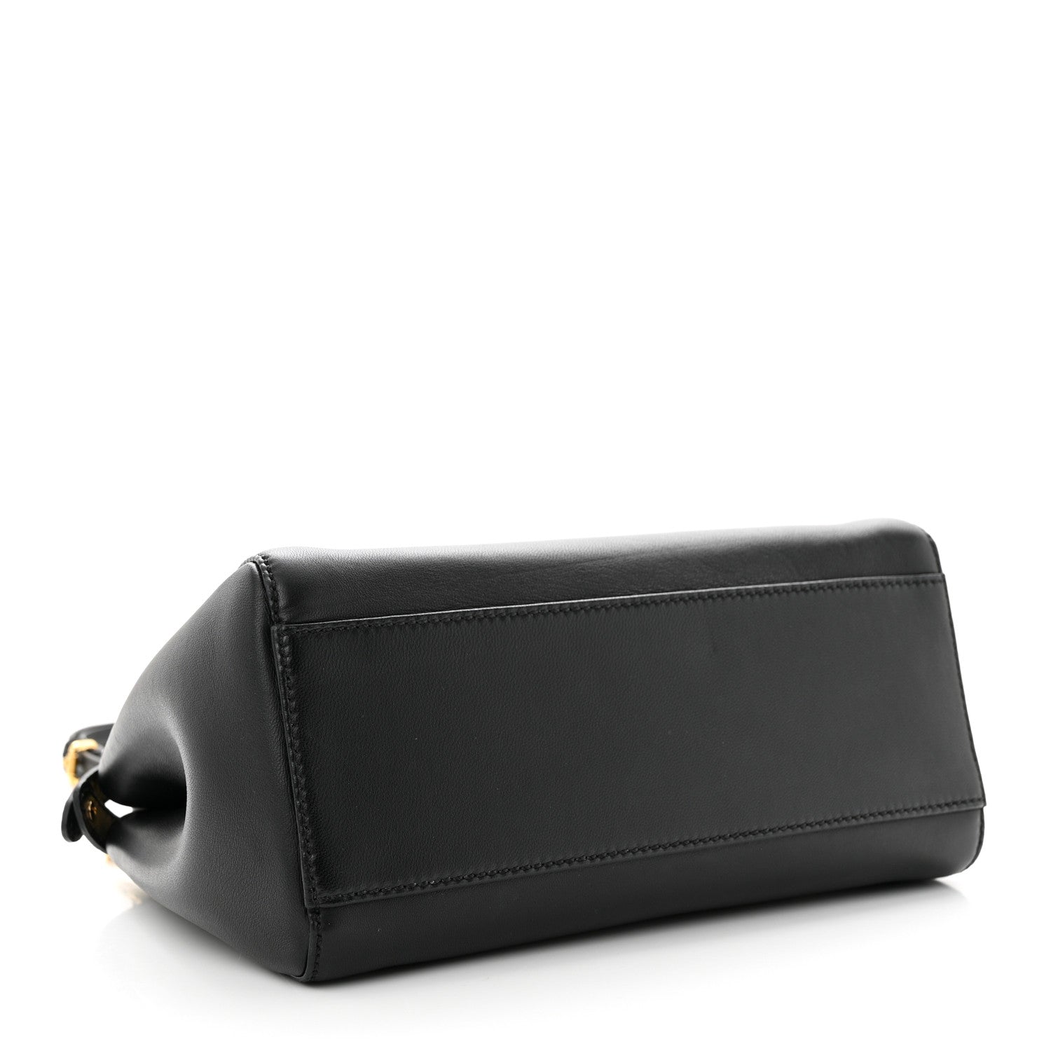 Fendi Nappa Mini Peekaboo Iconic Satchel Black 4 of 9