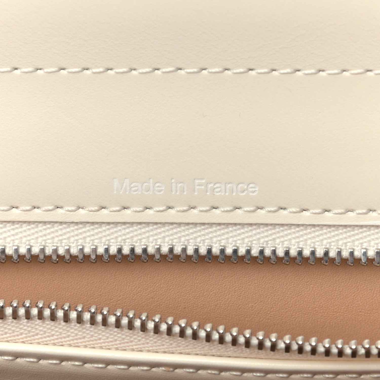 Delvaux Box Calfskin MM Brillant Satchel Ivory 7 of 10