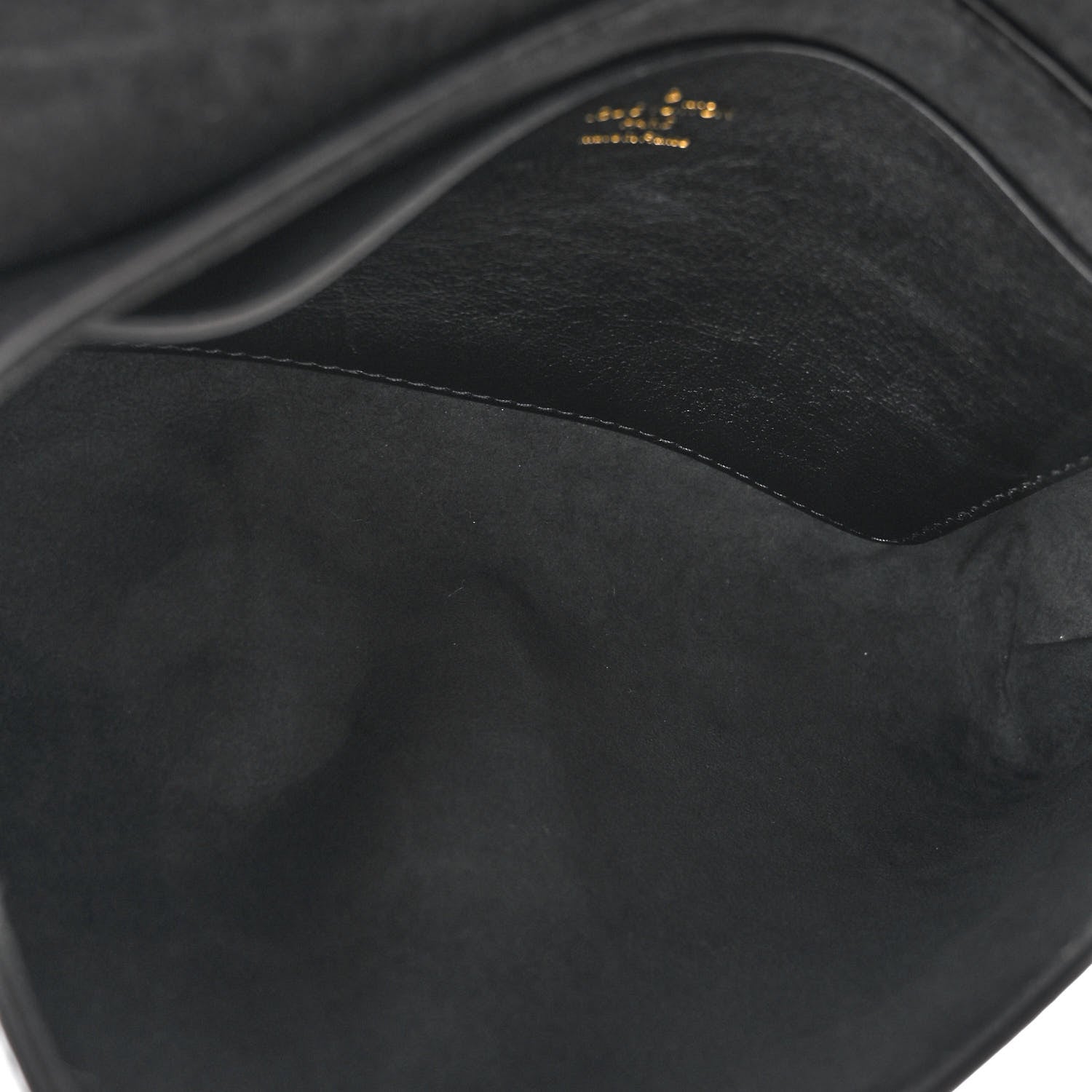 Louis Vuitton Calfskin Love Note Black 5 of 9