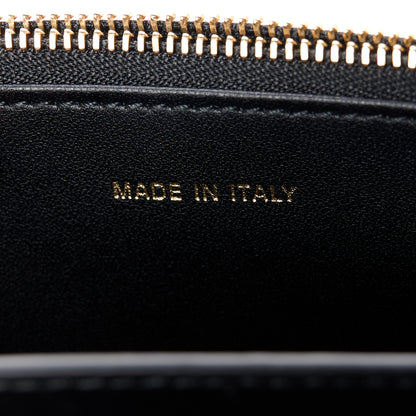 Christian Dior Tweed Macrocannage Mini Miss Caro Bag Black White 7 of 12